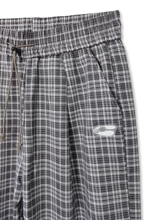 【PRE-ORDER】Mayte × Cycle ECHO STAR CHECK PANTS -WARM GRAY-